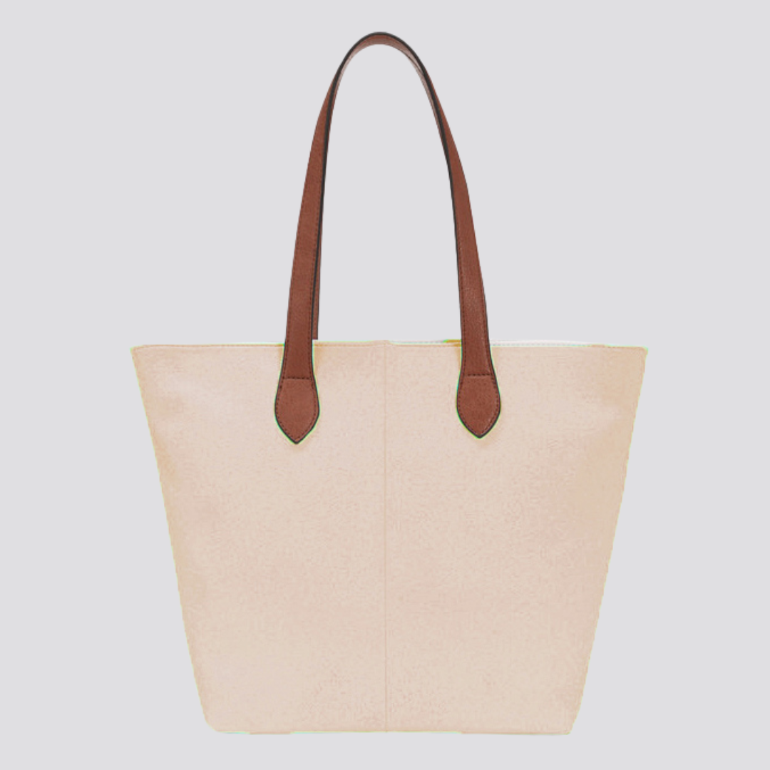 Anna Shopper Tote Bag | Beige