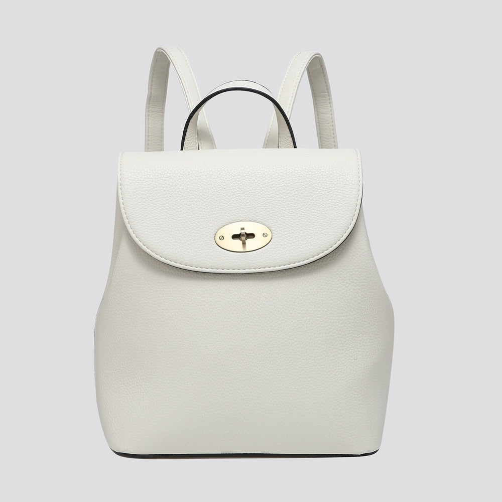 Bella Midi Backpack | Beige