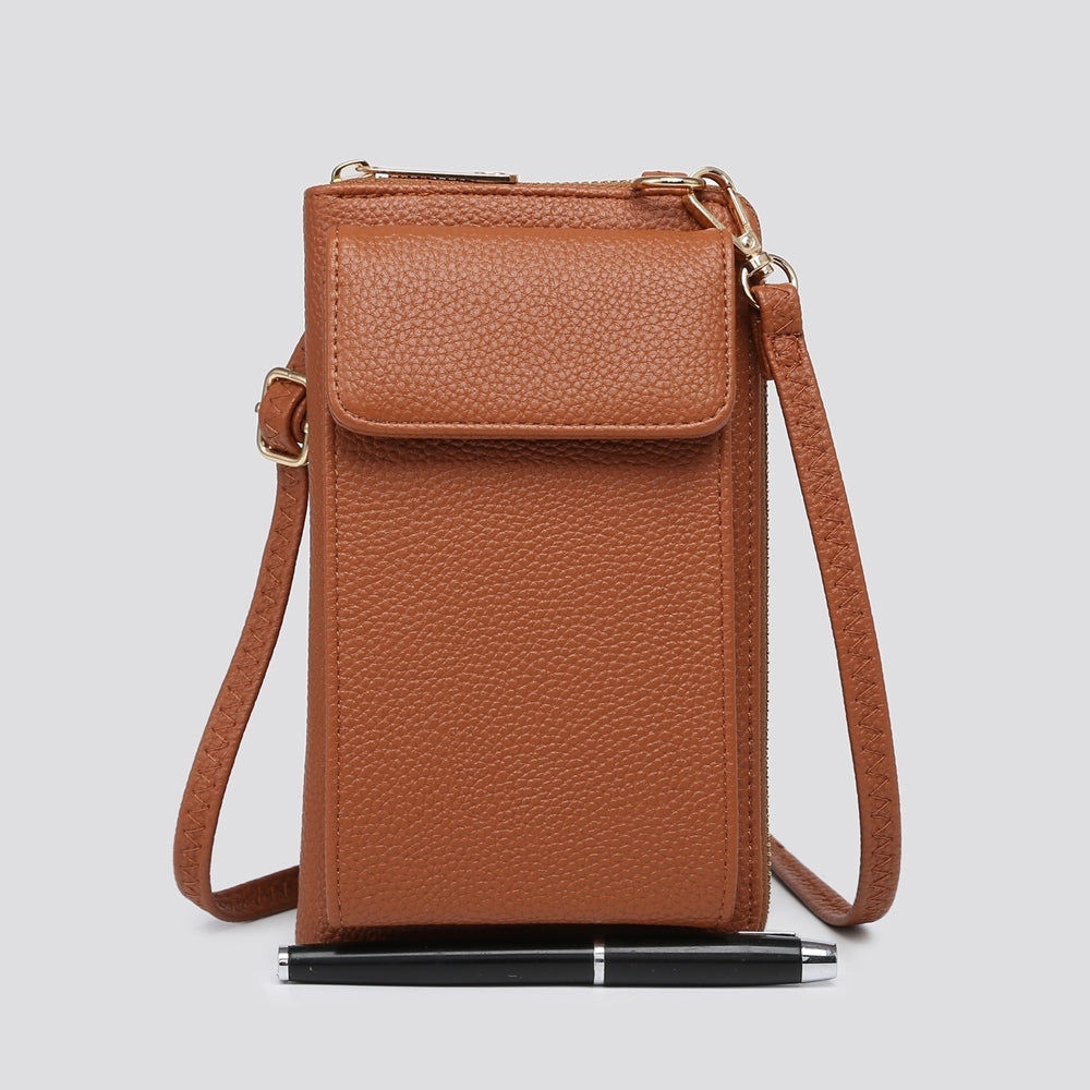 Rachel Phone Crossbody Bag | Brown