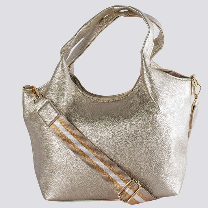 Joy Classic Tote Shopper Bag | Gold