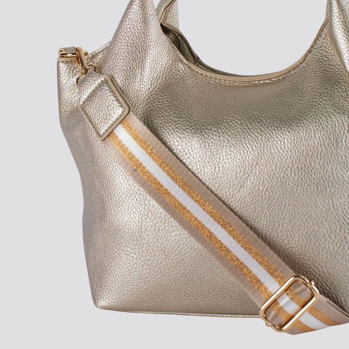 Joy Classic Tote Shopper Bag | Gold