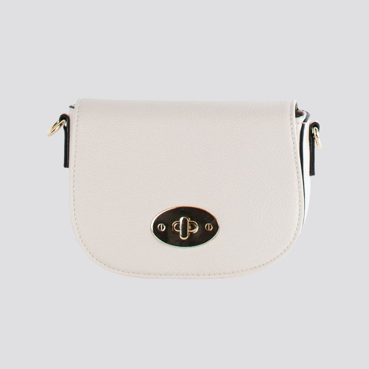 Mini Satchel Crossbody Bag | Beige