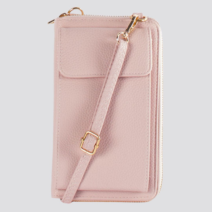 Rachel Phone Crossbody Bag | Pink